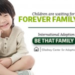 Web Banner Mobile. "Be That Family,"  Gladney Campaign